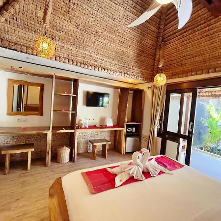 Samba Villas Beachfront View Gili Trawangan Exterior foto