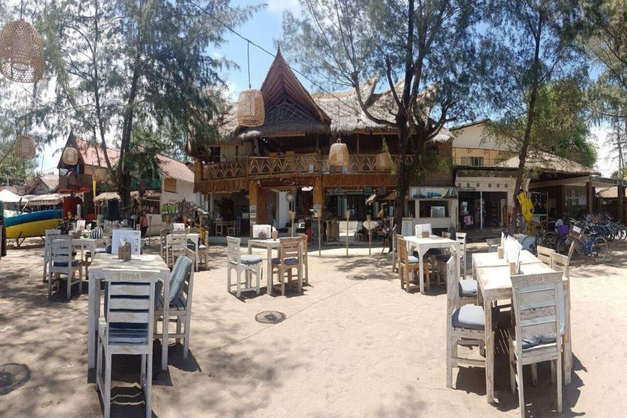 Samba Villas Beachfront View Gili Trawangan Exterior foto