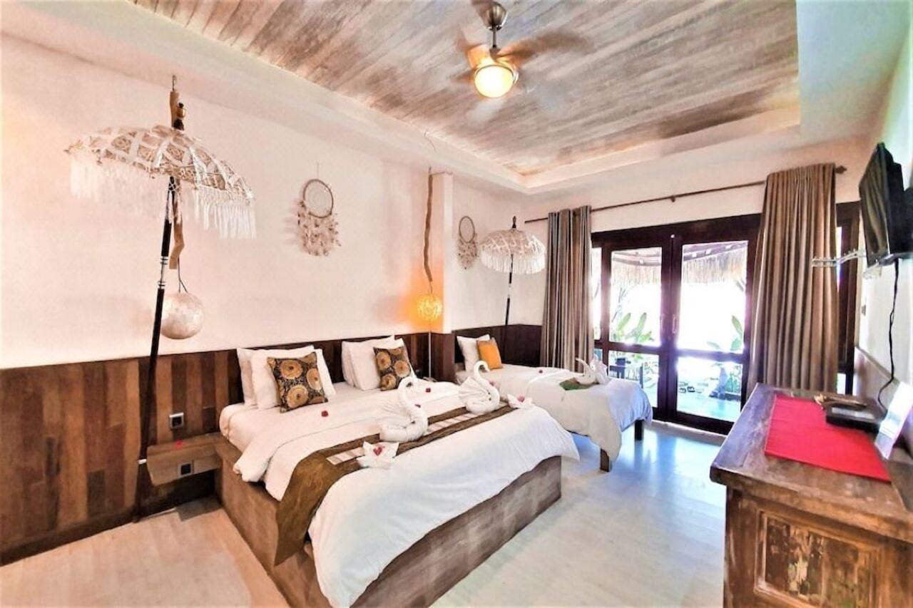 Samba Villas Beachfront View Gili Trawangan Exterior foto