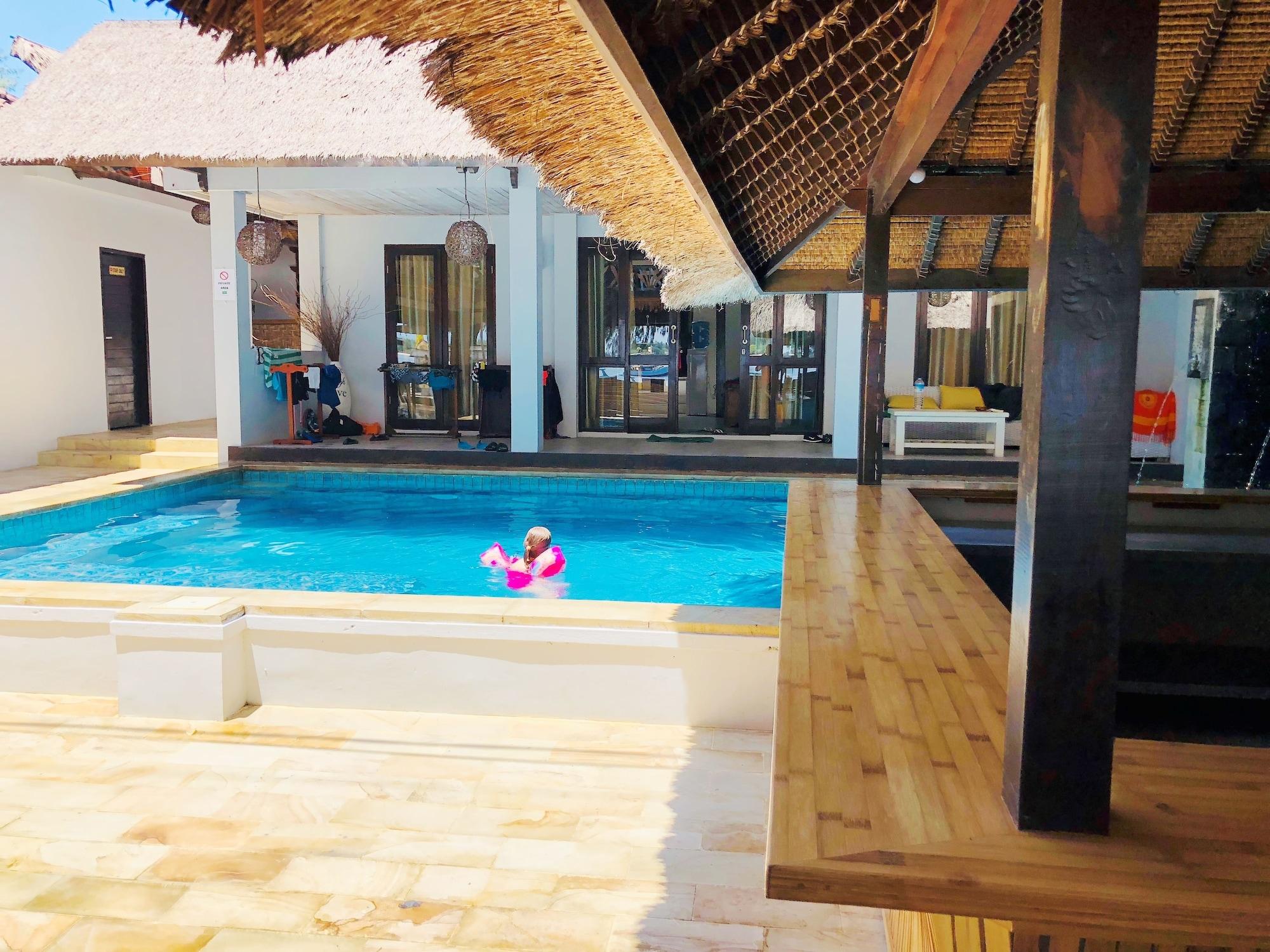 Samba Villas Beachfront View Gili Trawangan Exterior foto