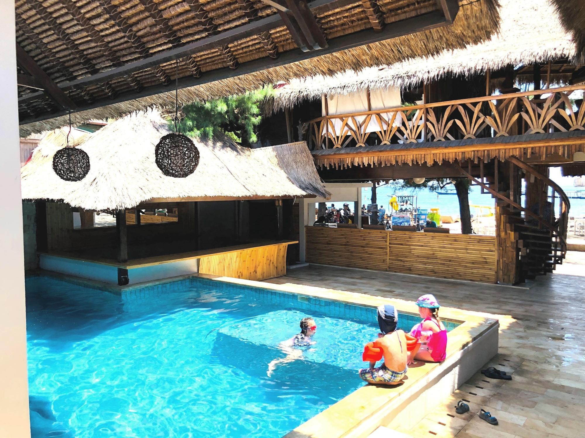 Samba Villas Beachfront View Gili Trawangan Exterior foto