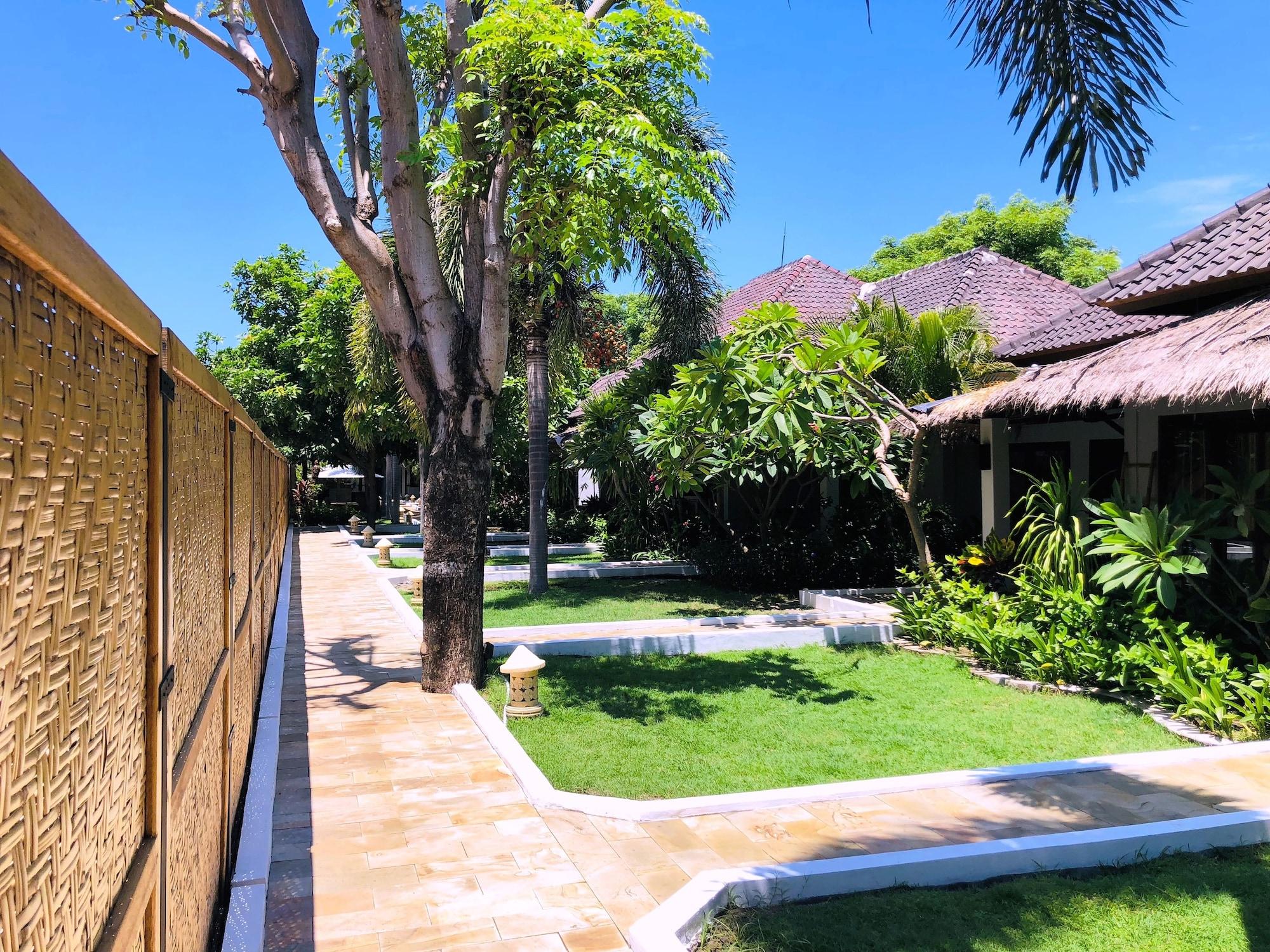 Samba Villas Beachfront View Gili Trawangan Exterior foto