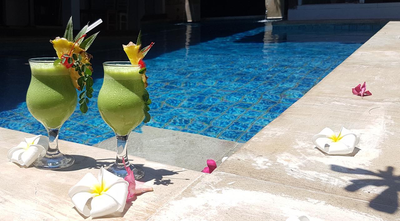 Samba Villas Beachfront View Gili Trawangan Exterior foto