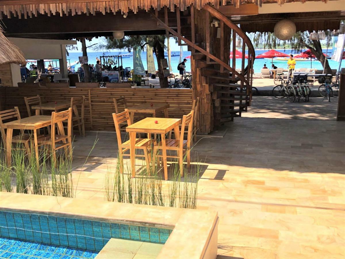 Samba Villas Beachfront View Gili Trawangan Exterior foto
